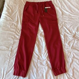 Red Joggers